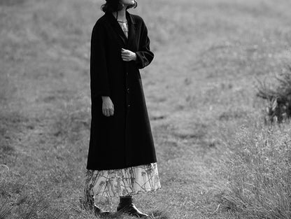 edoa Double Faced Wool Coat
