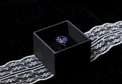 edoa Royal Sunflower Sapphire Ring