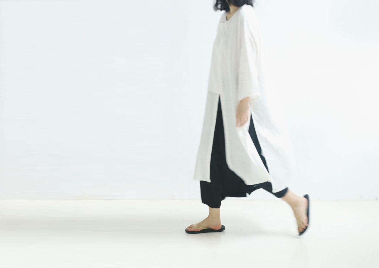 edoa Loose High Count Linen Cheomgsam 