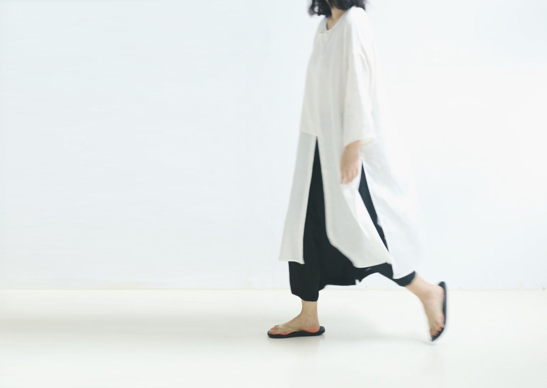 edoa Loose High Count Linen Cheomgsam 