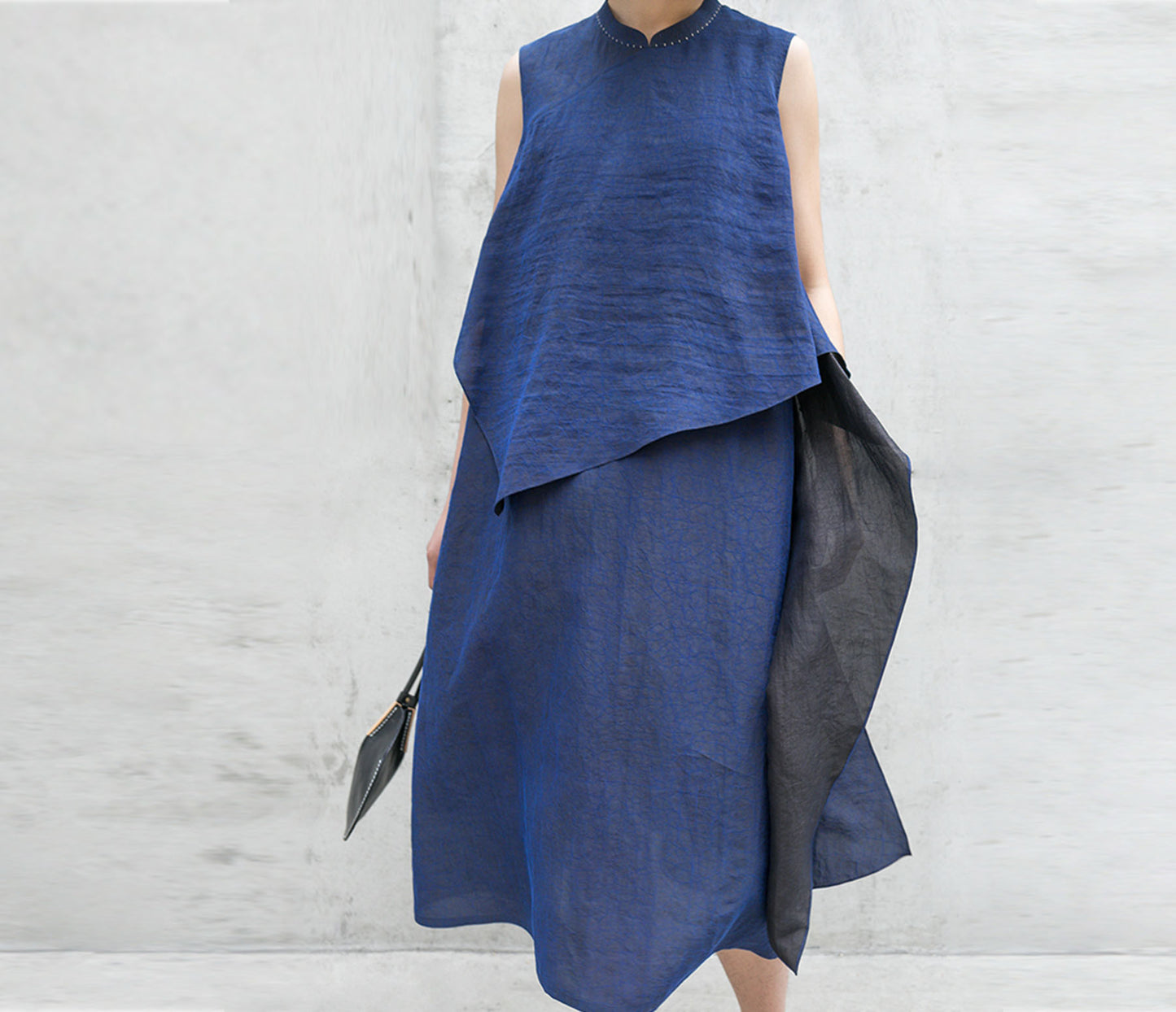 edoa Mud Silk Qipao Dress