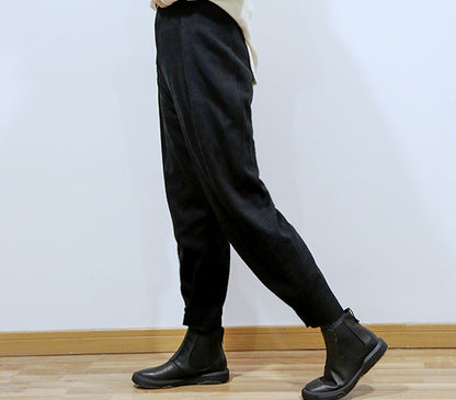 edoa Wool Boyfriend Tapered Pants 