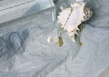 sea shell necklace