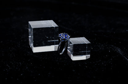 edoa Royal Sunflower Sapphire Ring