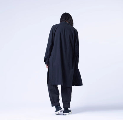 edoa Loose Men's Lightweight Stretched Cotton Minimalism Coat