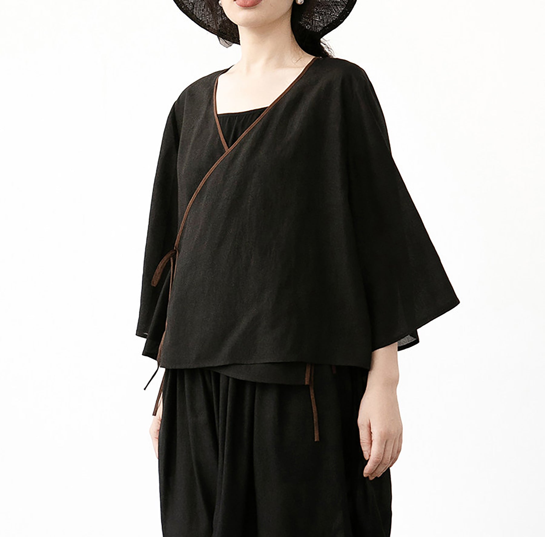 edoa Mud Silk Kimono Jacket
