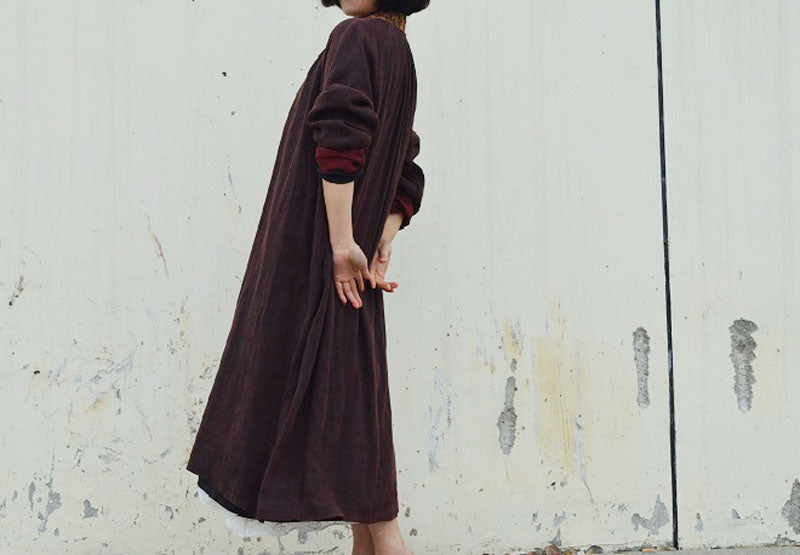 edoa Mud Tussah Silk Jacket with Hand Embroidery