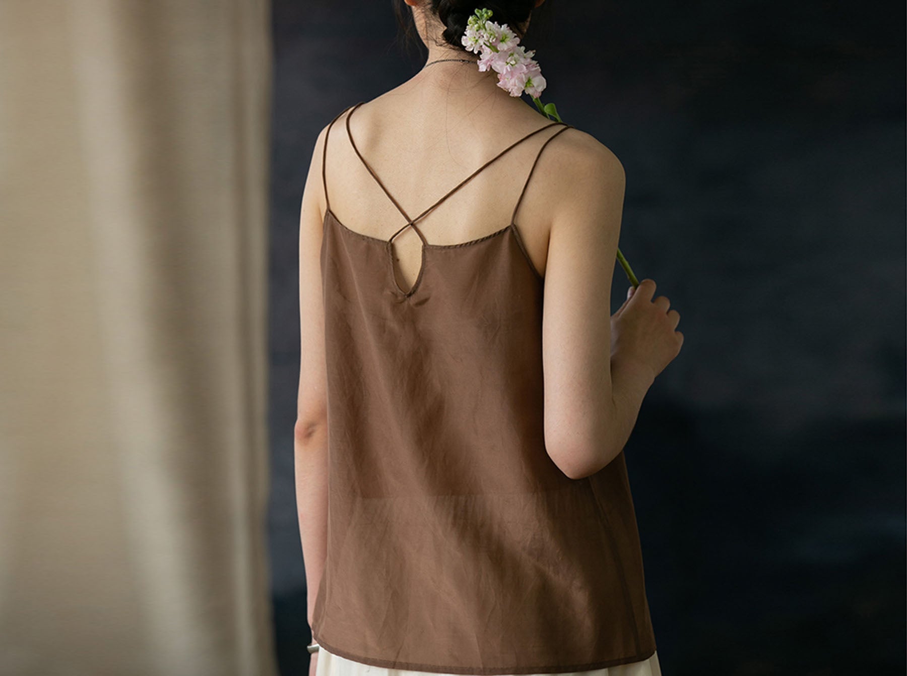 edoa Silk Cotton Blend Camisole