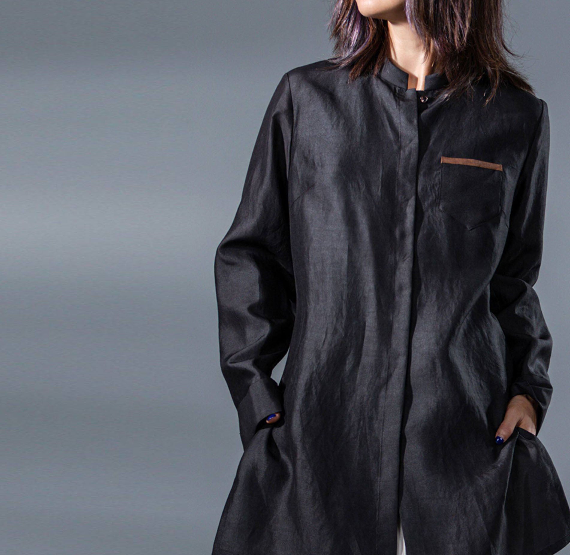edoa Mud Silk Button-down Shirt