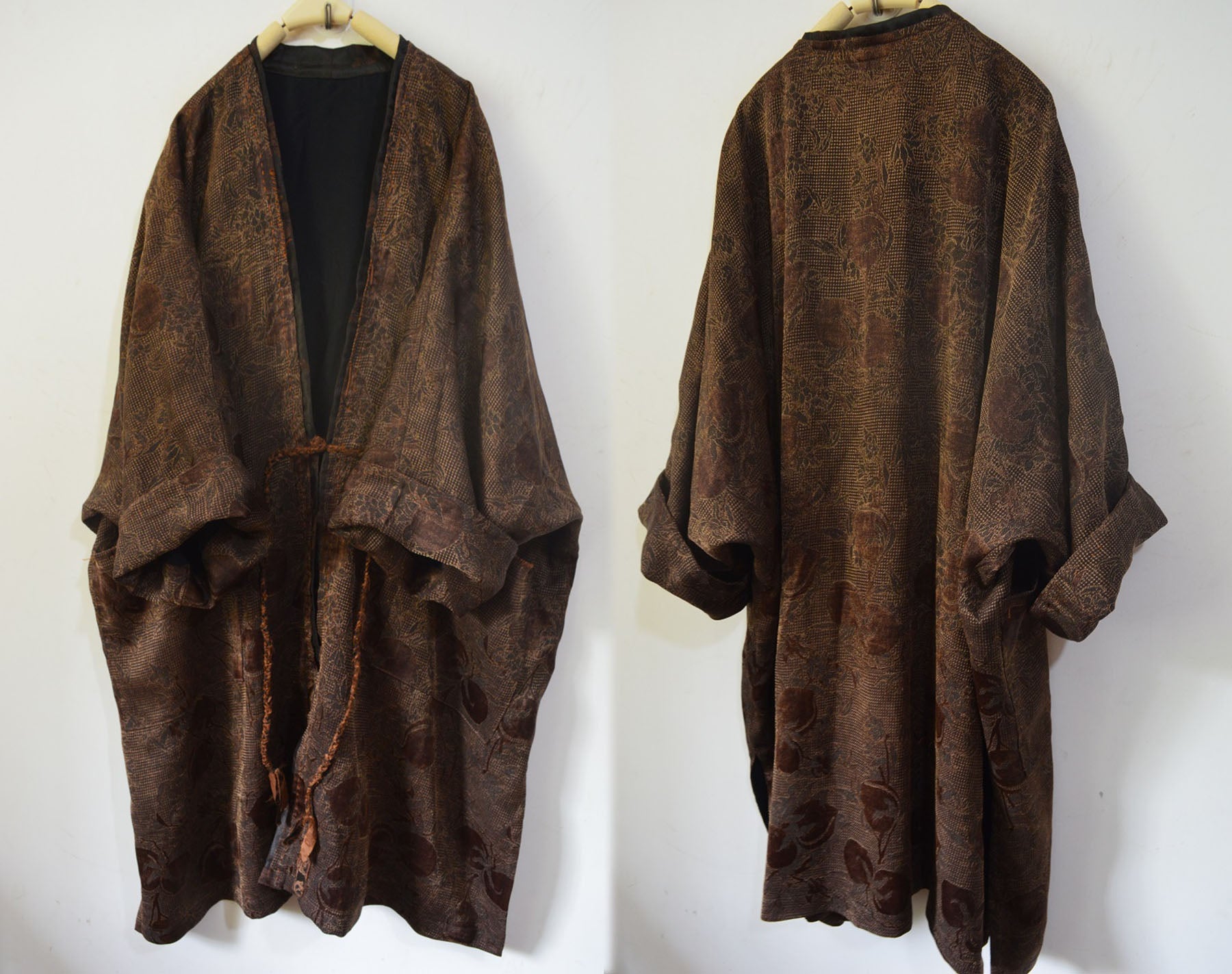 edoa Mud Silk Jacquard Hanfu Coat 