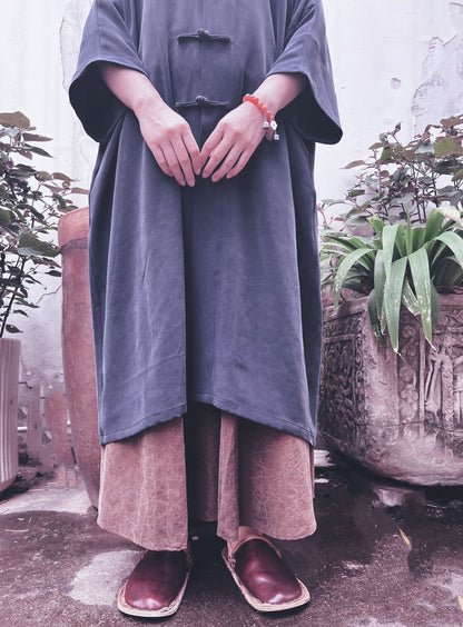Heavy Weight Silk Charmeuse Chinese Coat co0213 N214