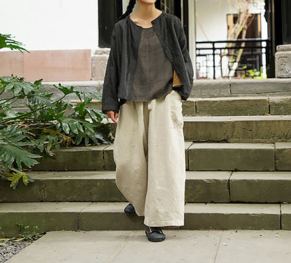edoa Cracked Mud Silk Over Shirt