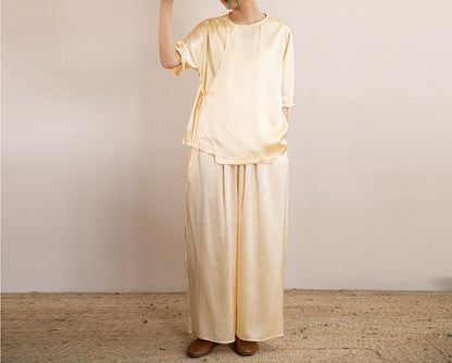 edoa Mulberry Silk Pajama Set