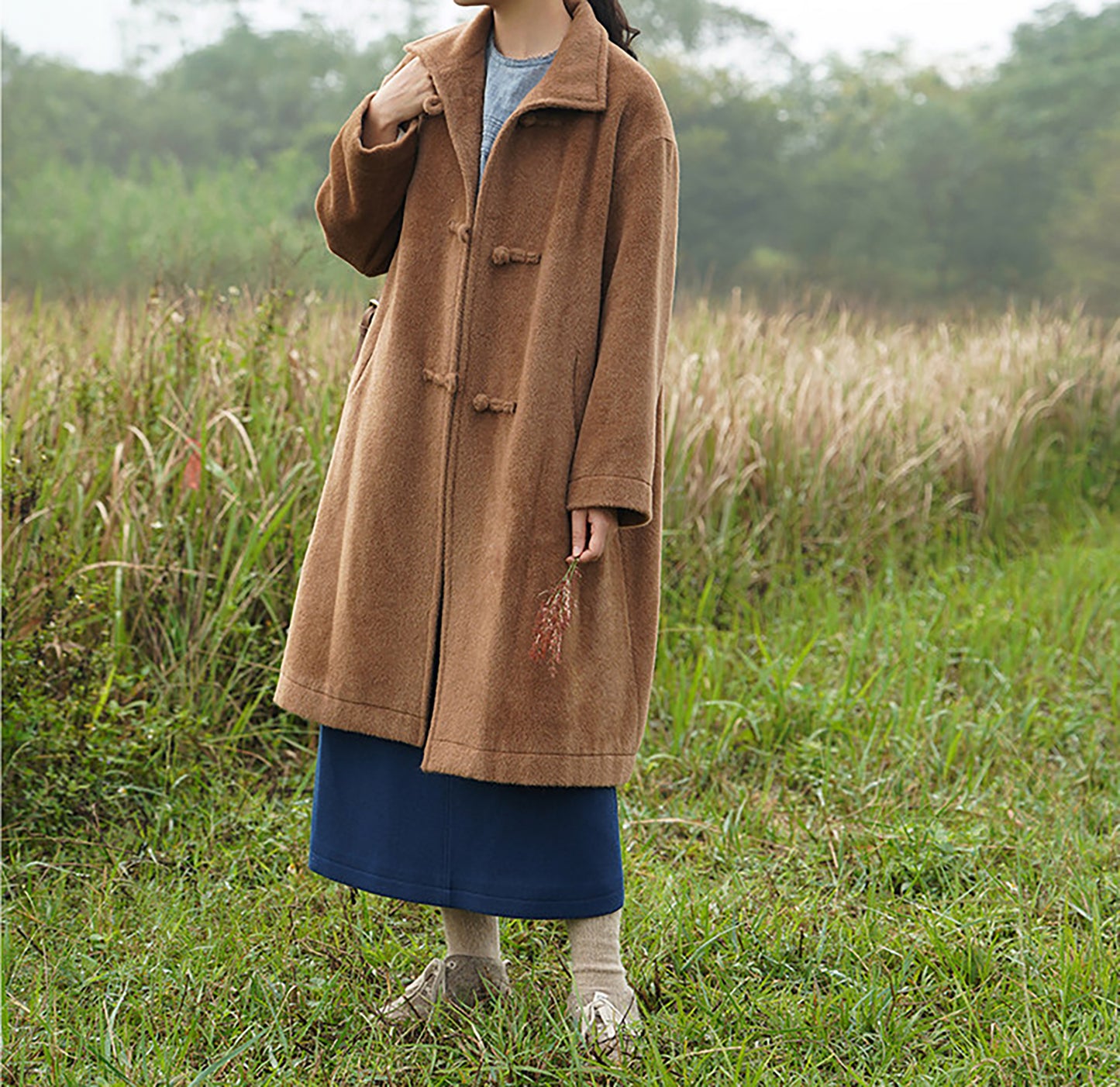 edoa Premium Winter Alpaca Coat