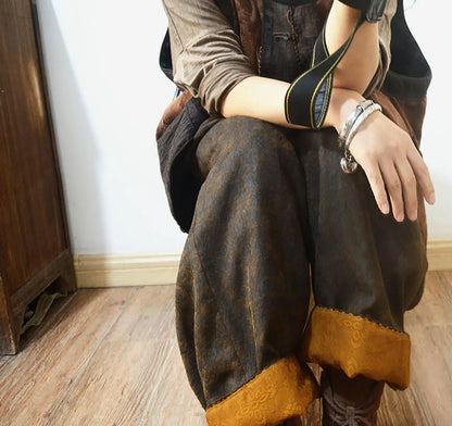 Mud Silk Padded Pants pa0121 X310