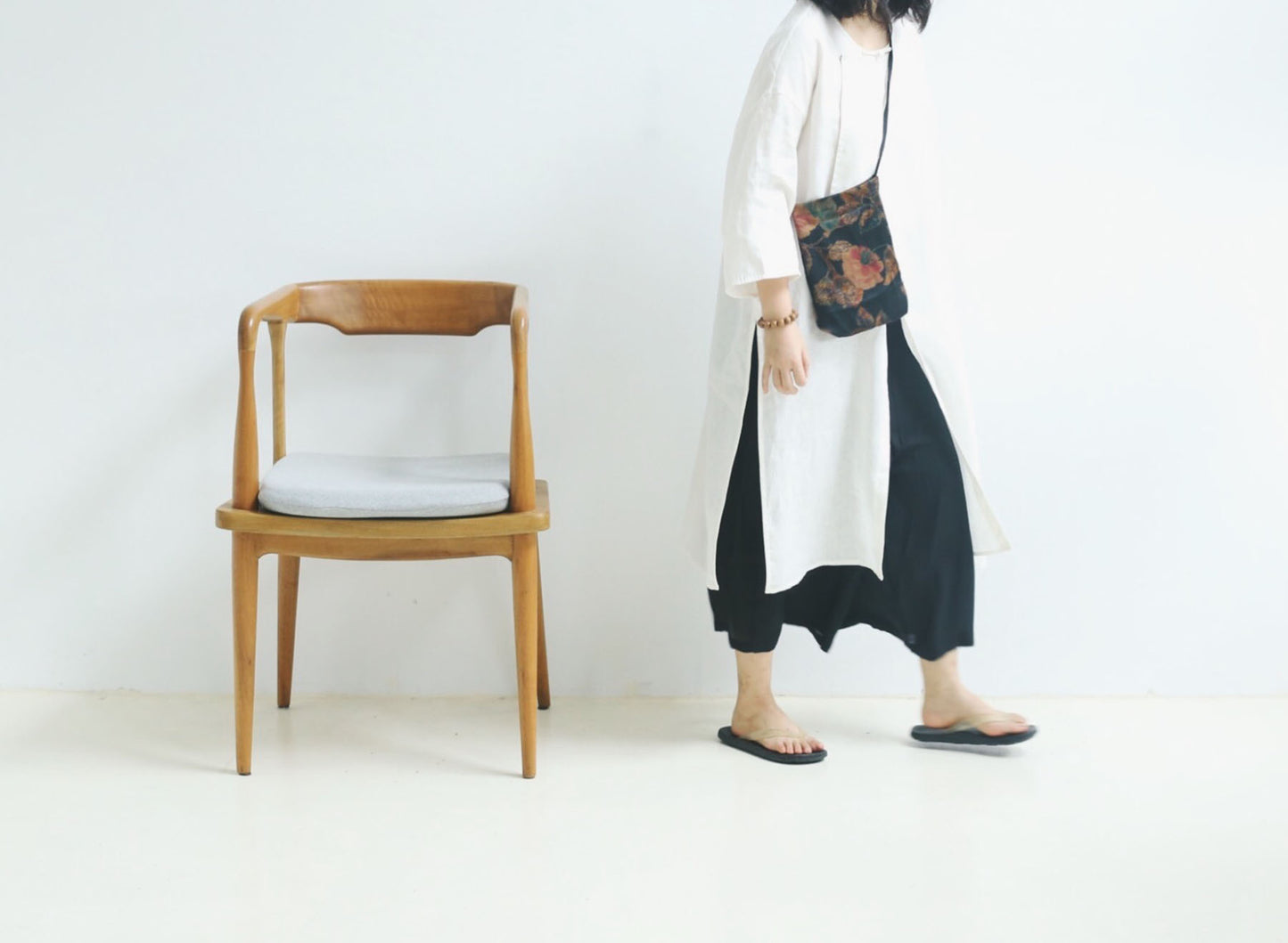 edoa Loose High Count Linen Cheomgsam 