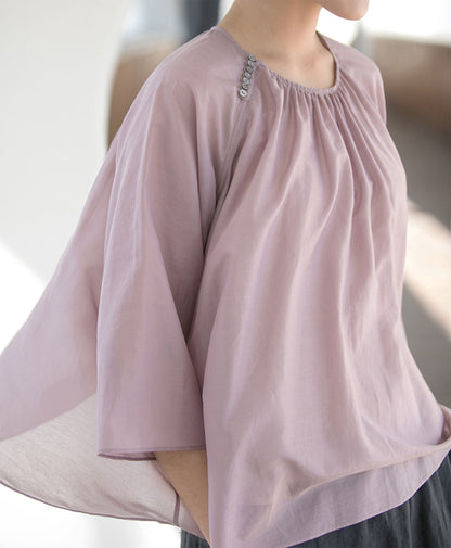 edoa Flared Trapeze Blouse