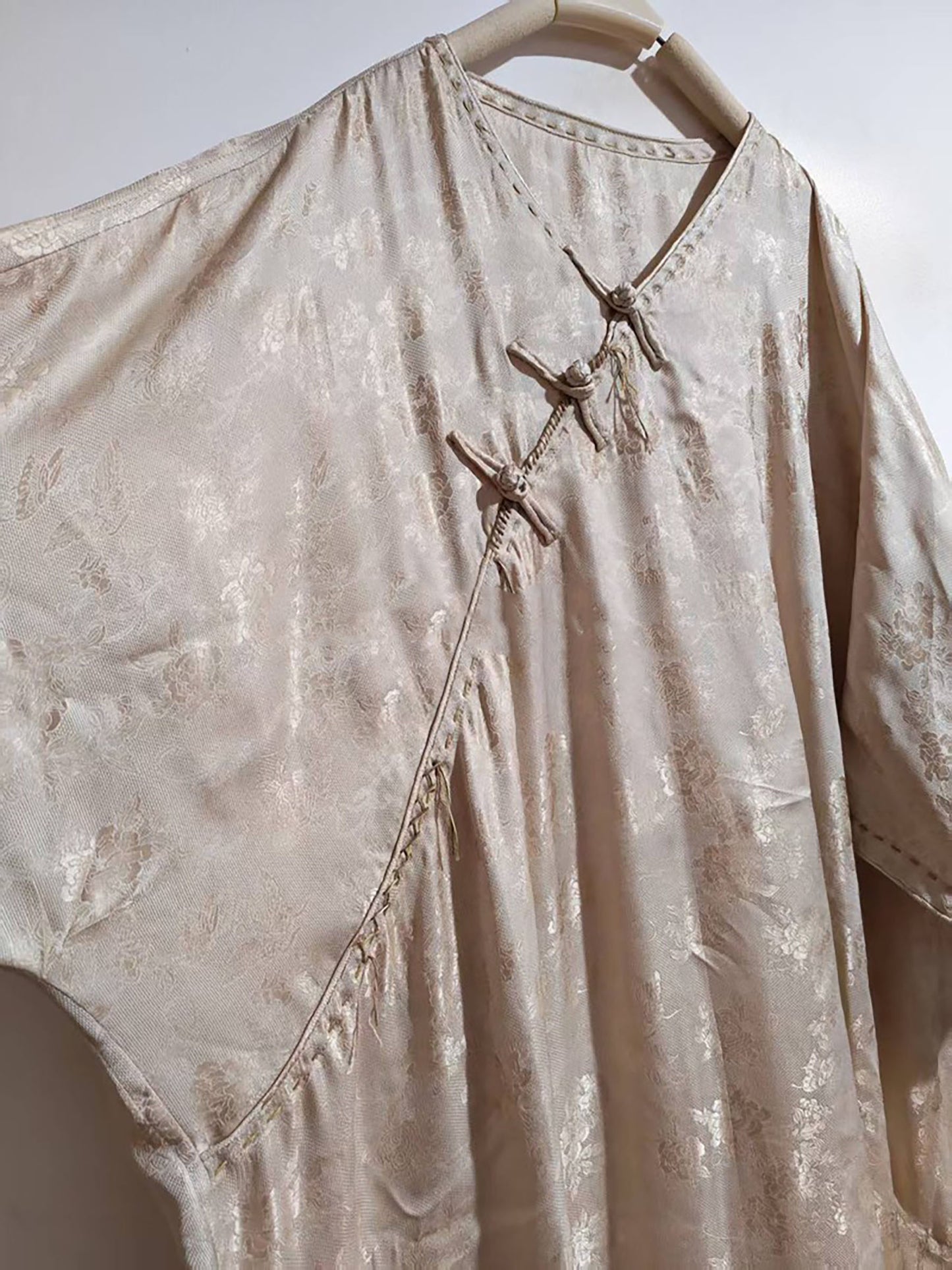 Mulberry Silk Hualuo Jacquard Chinese Blouse bl0148 X328