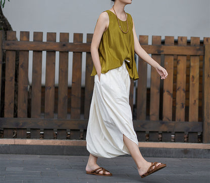 edoa Asymmetric Harem Pants 