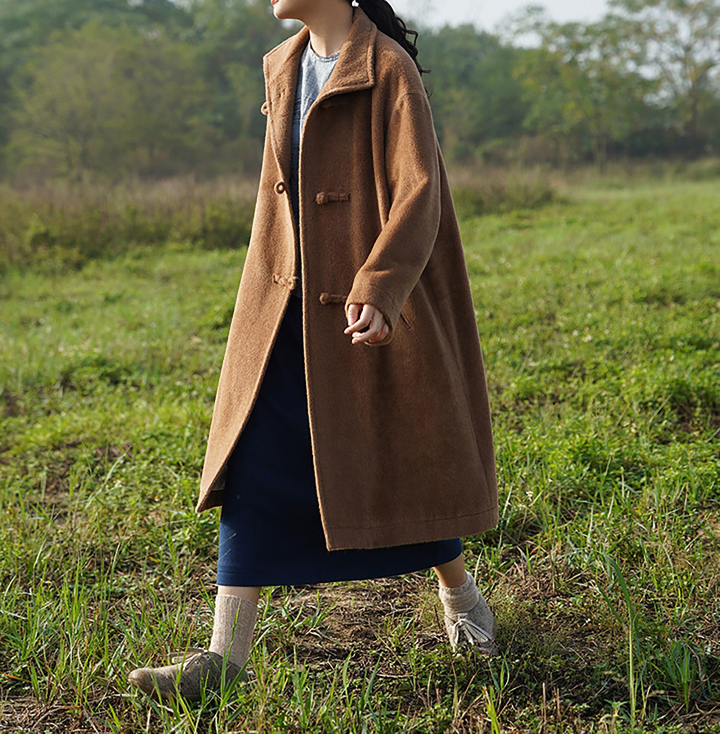 edoa Premium Winter Alpaca Coat