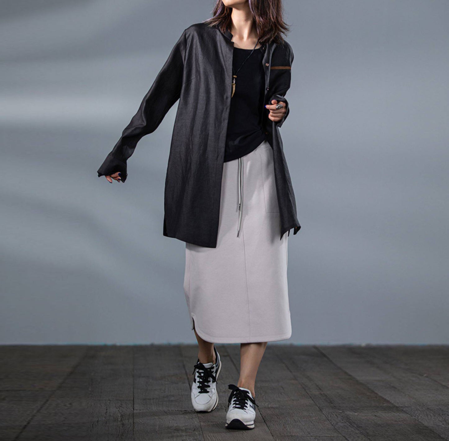 edoa Mud Silk Button-down Shirt
