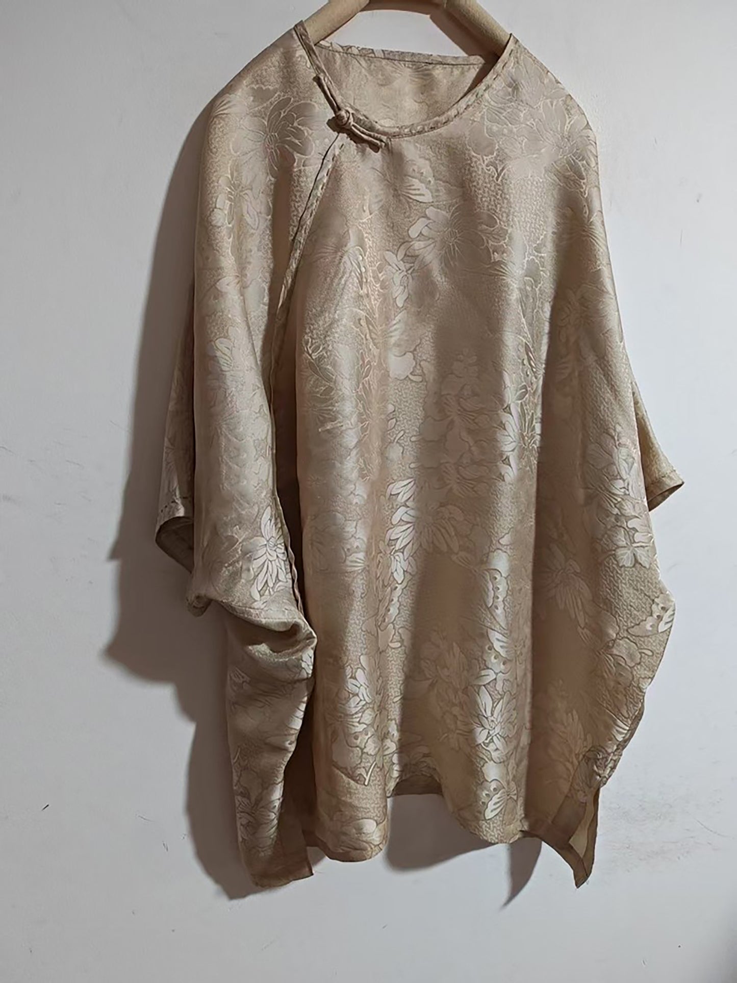 Mulberry Silk Hualuo Jacquard Chinese Style Blouse bl0145 X320