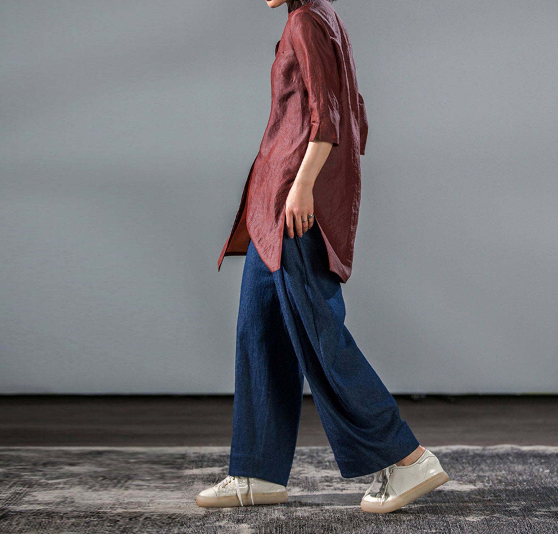 edoa Mud Silk Button-down Shirt