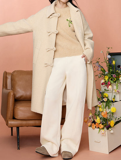edoa Wool Bouclé Travel Coat