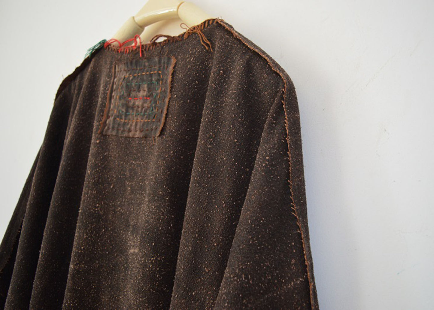 Loose Fitting Mud Tussah Silk Jacquard Cardigan Coat co0115 A488