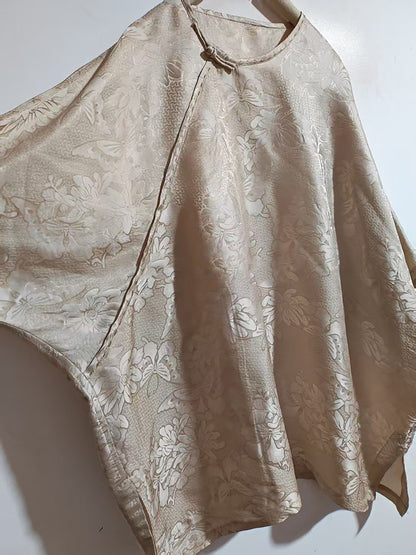 Mulberry Silk Hualuo Jacquard Chinese Style Blouse bl0145 X320