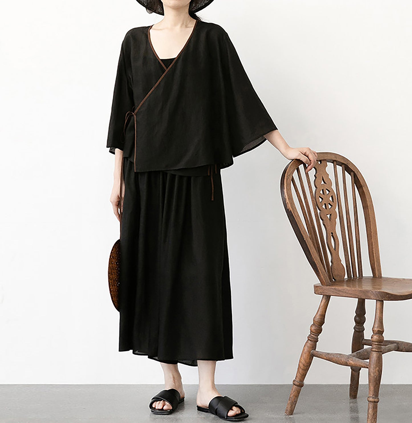 edoa Mud Silk Kimono Jacket