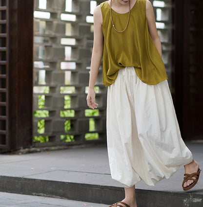 edoa Asymmetric Harem Pants 