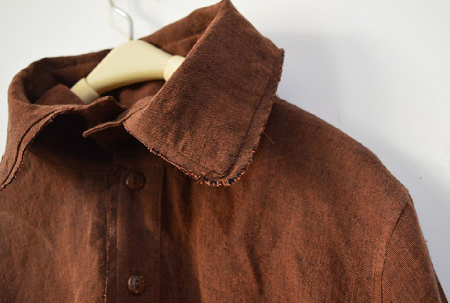 Yarn Dyed Linen Blouse bl0079 A355