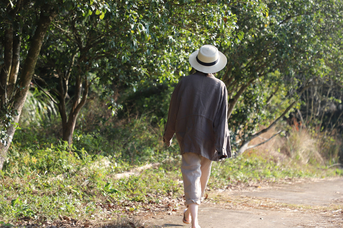 edoa Linen Safari Photographer Jacket