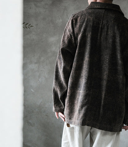 edoa Mud Tussah Silk Work Jacket
