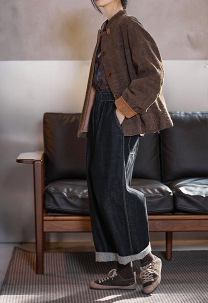 Mud Tussah Silk Padded Jacket ja0033 P325