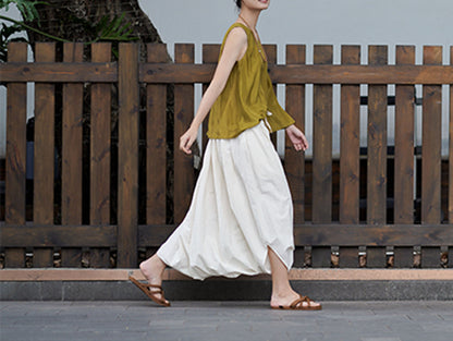 edoa Asymmetric Harem Pants 