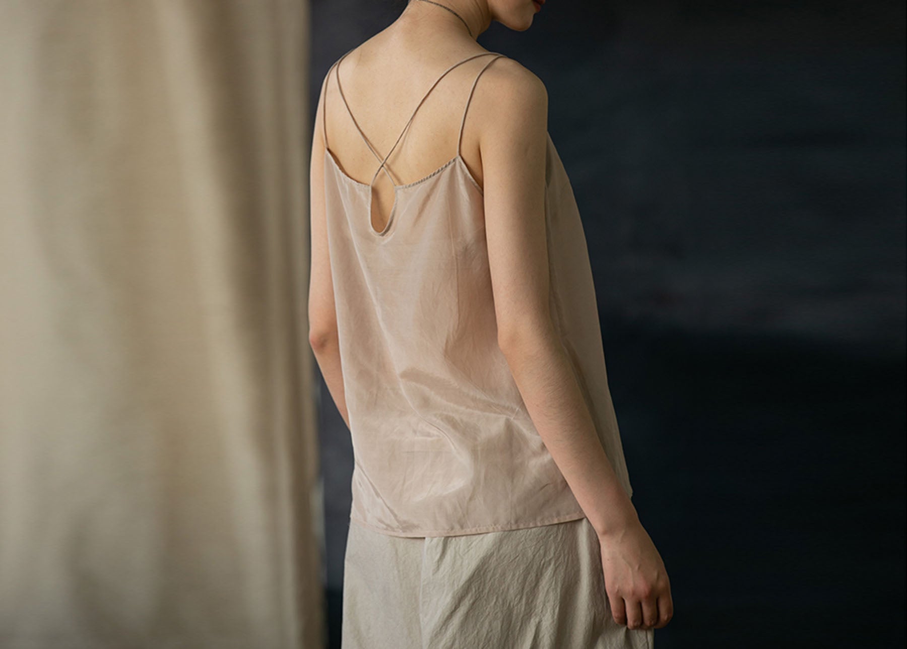 edoa Silk Cotton Blend Camisole