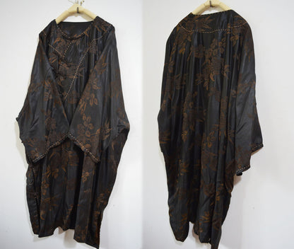 edoa Mud Silk Rayon Blend Jacquard Qipao