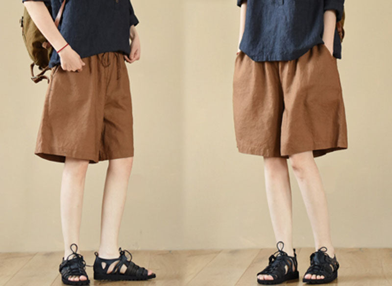 edoa Linen Skirt Shorts
