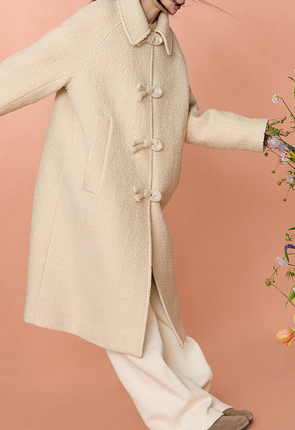 edoa Wool Bouclé Travel Coat