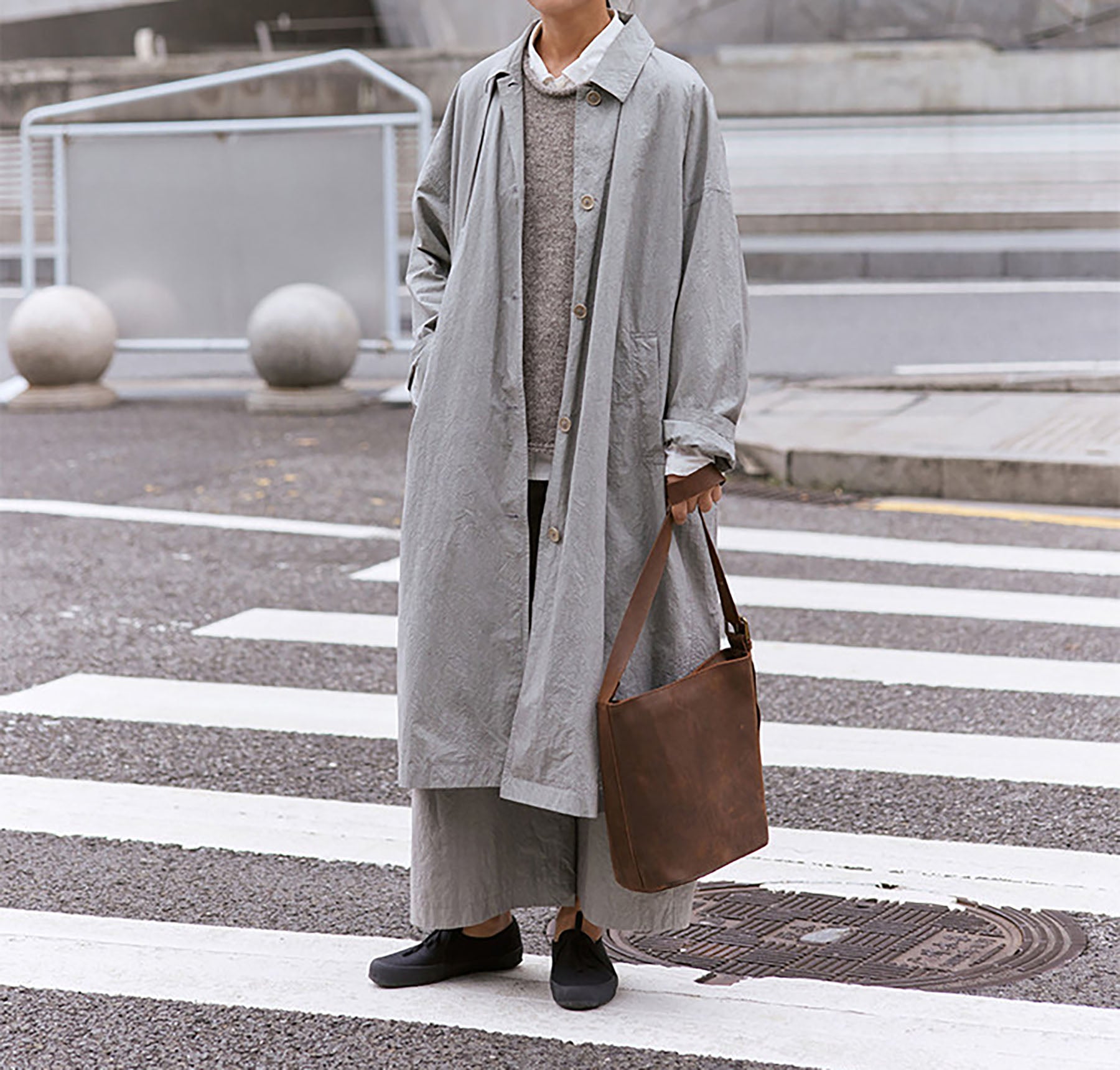 edoa High Density Japanese Sun-dried Cotton Coat