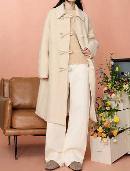 edoa Wool Bouclé Travel Coat