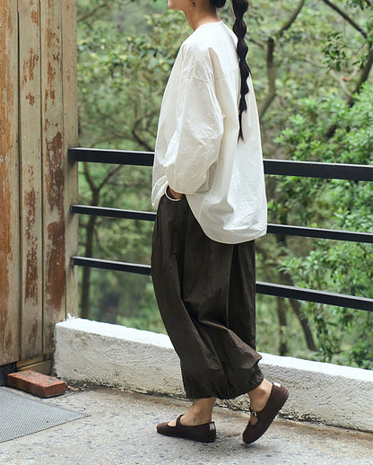 edoa High Density Japanese Cotton Poplin Pullover Shirt
