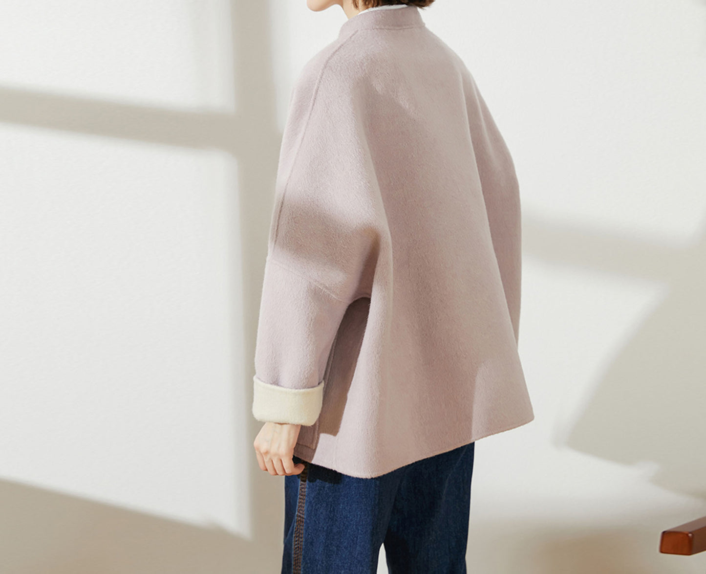 edoa Oversized Double-faced Wool Tang Suit