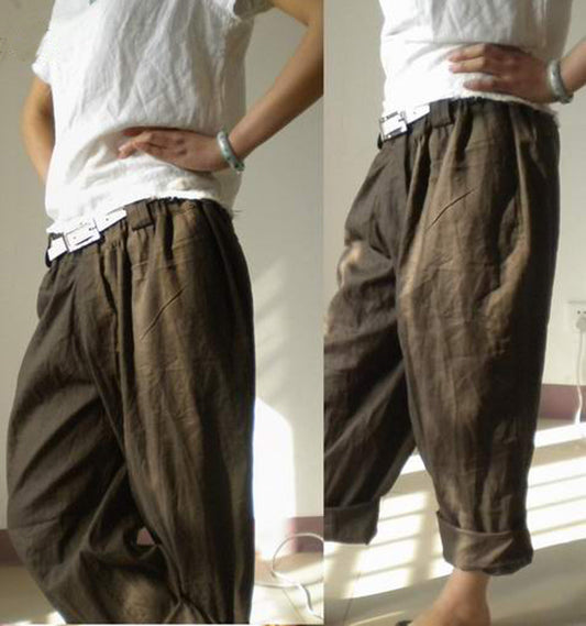 edoa cozy linen pants