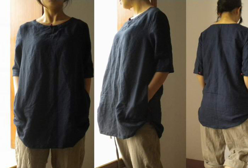 edoa Modified Cheongsam Blouse 