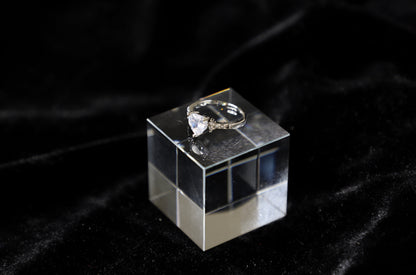 Heart shape diamond ring