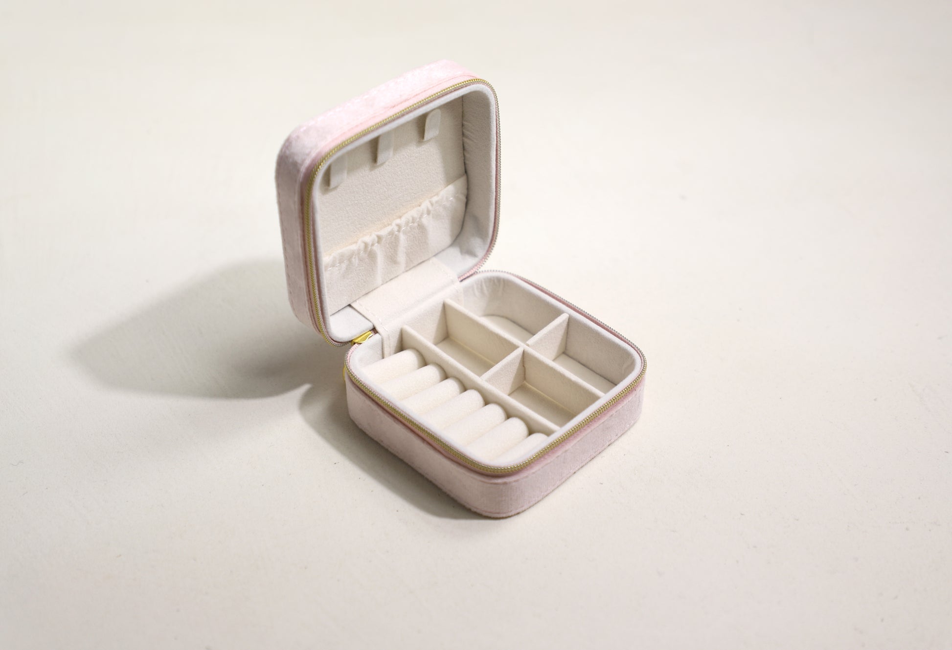Square Velvet Jewelry Box
