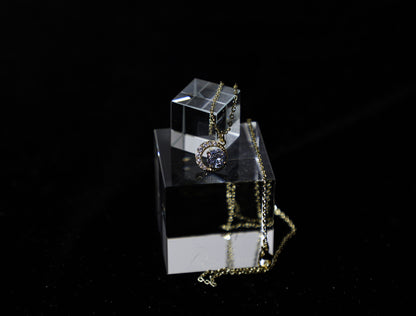 star and moon necklace